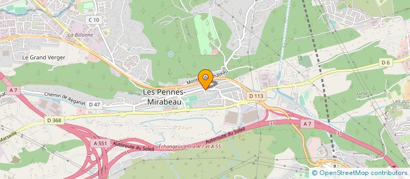 localisation de l'entreprise MONSIEUR RENAUD RENALDO à LES PENNES-MIRABEAU