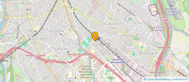 localisation de l'entreprise MONSIEUR RENAUD RIPART  TOULOUSE