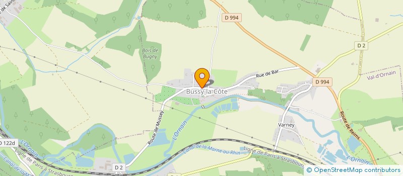 localisation de l'entreprise MONSIEUR RENAUD ROBERT à BEUREY-SUR-SAULX