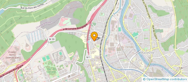 localisation de l'entreprise MONSIEUR RENAUD ROSIERE  MAXEVILLE