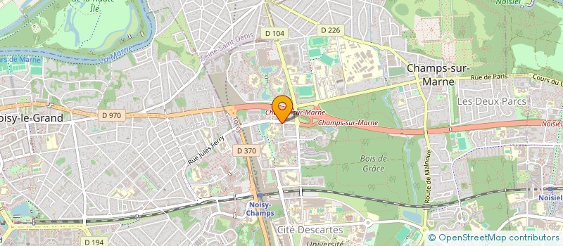 localisation de l'entreprise MONSIEUR RENAUD ROUSSEL  CHAMPS-SUR-MARNE