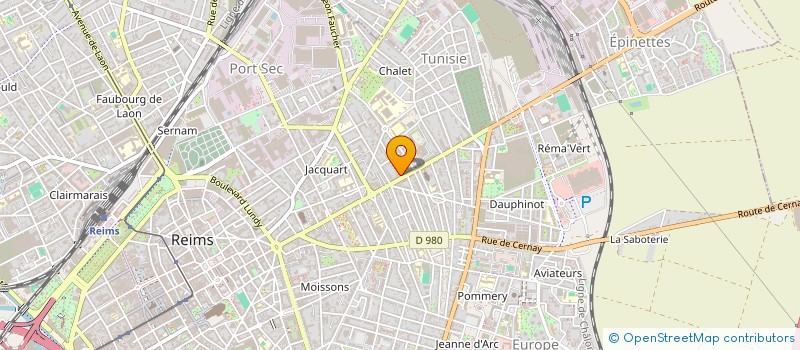 localisation de l'entreprise MONSIEUR RENAUD ROUYER  REIMS