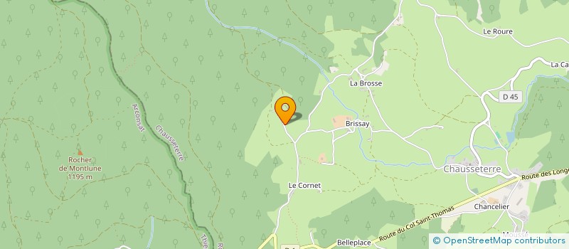 localisation de l'entreprise MONSIEUR RENAUD ROYET  CHAUSSETERRE