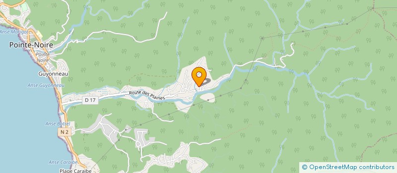 localisation de l'entreprise MONSIEUR RENAUD RUILLIER  POINTE-NOIRE