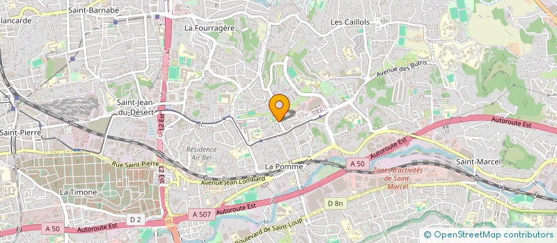 localisation de l'entreprise MONSIEUR RENAUD SANTAMARIA à MARSEILLE