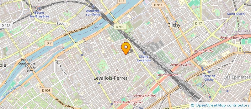 localisation de l'entreprise MONSIEUR RENAUD STERNBERG à LEVALLOIS-PERRET