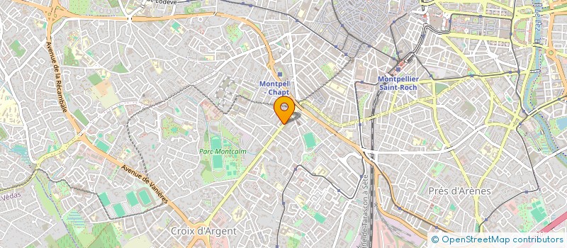 localisation de l'entreprise MONSIEUR RENAUD SUTRA à MONTPELLIER