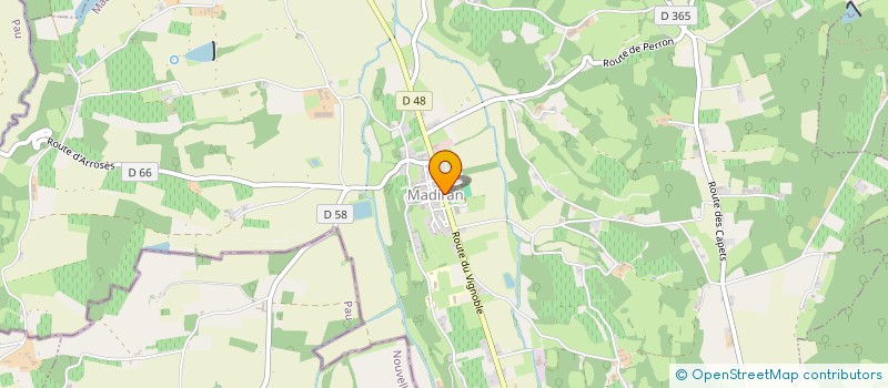 localisation de l'entreprise MONSIEUR RENAUD TERME  MADIRAN