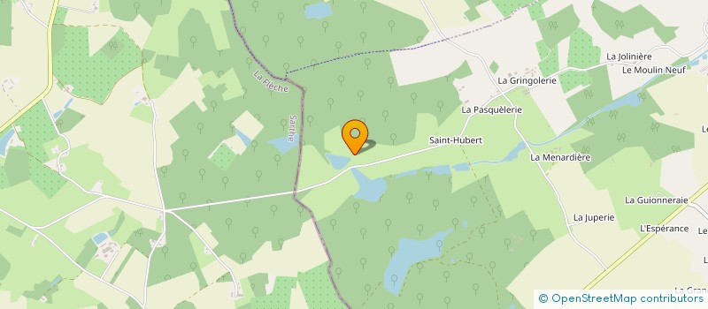 localisation de l'entreprise MONSIEUR RENAUD TESSIER  SAINT-PATERNE-RACAN