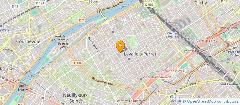 localisation de l'entreprise MONSIEUR RENAUD TISSOT-FAVRE à LEVALLOIS-PERRET