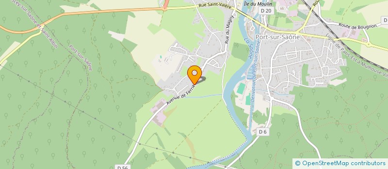 localisation de l'entreprise MONSIEUR RENAUD TURRI  PORT-SUR-SAONE