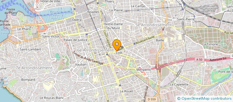 localisation de l'entreprise MONSIEUR RENAUD UFARTE à MARSEILLE