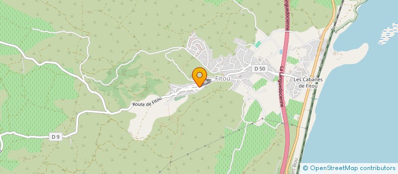 localisation de l'entreprise MONSIEUR RENAUD VAN VLASSELAER  FITOU