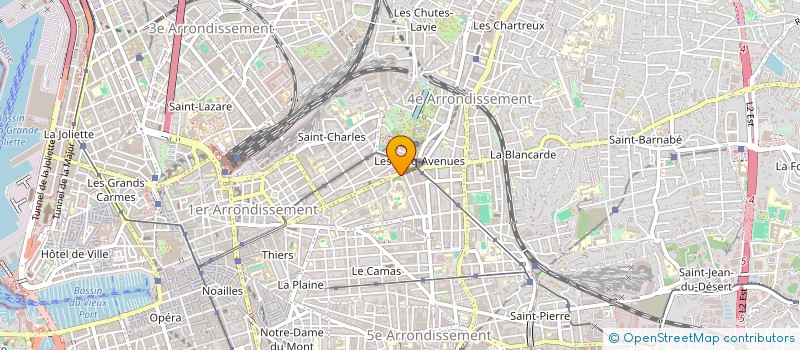 localisation de l'entreprise MONSIEUR RENAUD VERCEY à MARSEILLE