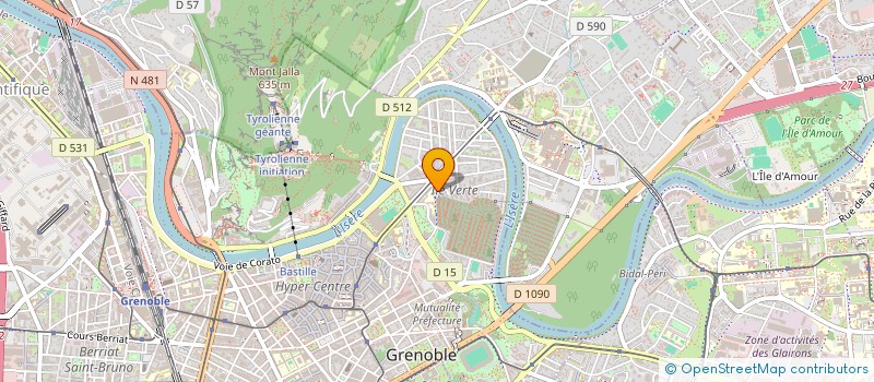 localisation de l'entreprise MONSIEUR RENAUD VERSAILLES  GRENOBLE