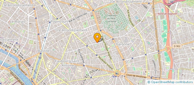 localisation de l'entreprise MONSIEUR RENAUD VERTALIER  PARIS