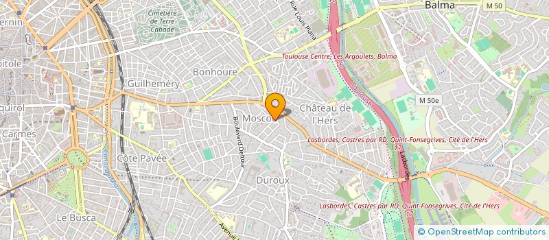 localisation de l'entreprise MONSIEUR RENAUD VEZIN à TOULOUSE