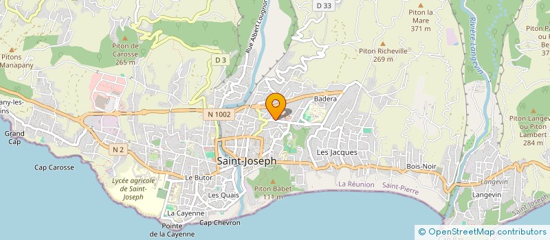 localisation de l'entreprise MONSIEUR RENAUD VIENNE à SAINT-JOSEPH