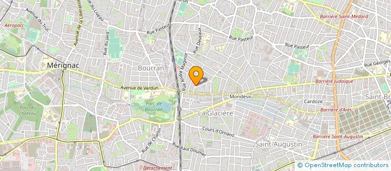 localisation de l'entreprise MONSIEUR RENAUD VIGNUDA à BORDEAUX