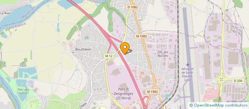 localisation de l'entreprise MONSIEUR RENAUD VOLLAND  ANDREZIEUX-BOUTHEON