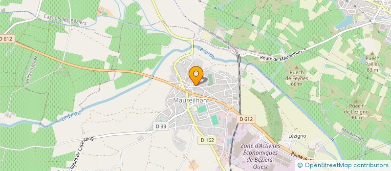 localisation de l'entreprise MONSIEUR RENAUD WUILLAMME  PORTIRAGNES