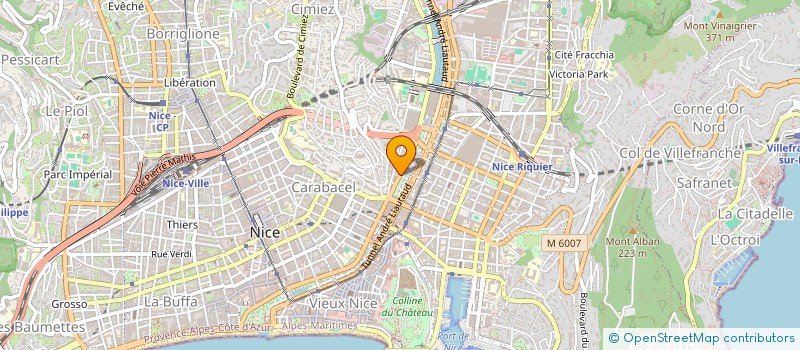 localisation de l'entreprise MONSIEUR RENDY TAVARES  NICE