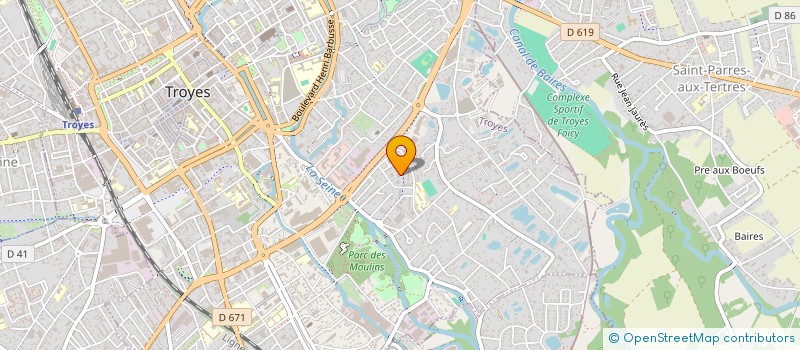 localisation de l'entreprise MONSIEUR RENE ALBANESE  TROYES