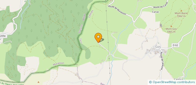 localisation de l'entreprise MONSIEUR RENE ALENGRIN  MURAT-SUR-VEBRE