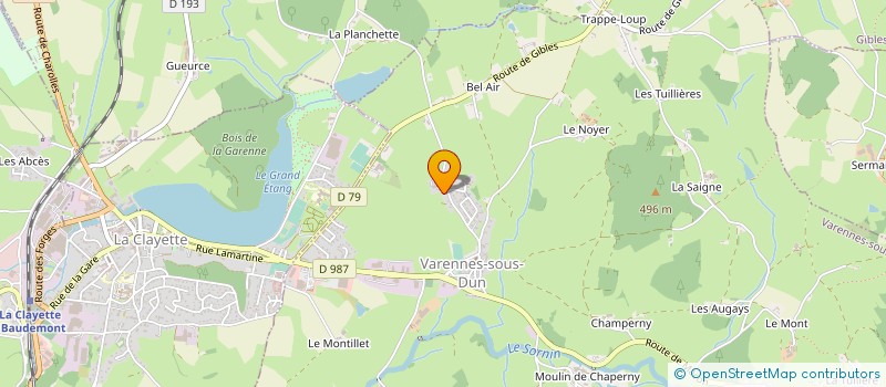localisation de l'entreprise MONSIEUR RENE ALEXANDRE à VARENNES-SOUS-DUN