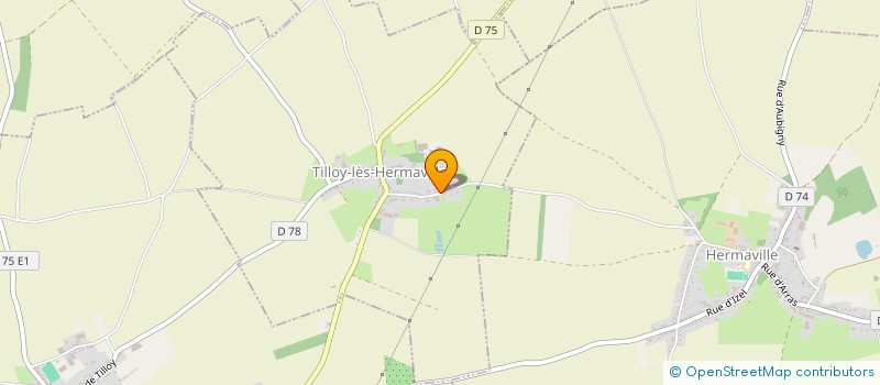 localisation de l'entreprise MONSIEUR RENE ALEXANDRE PAINBLAN  TILLOY-LES-HERMAVILLE