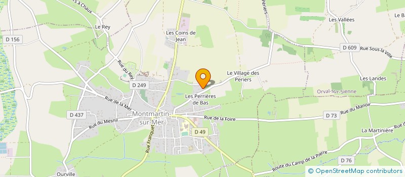 localisation de l'entreprise MONSIEUR RENE ALLIX à MONTMARTIN-SUR-MER
