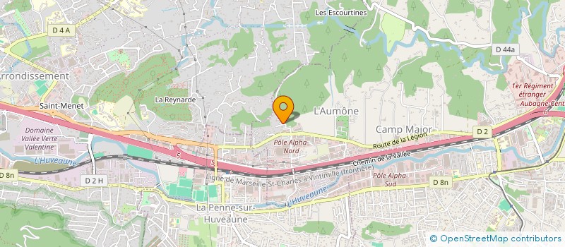 localisation de l'entreprise MONSIEUR RENE ANDREINI à AUBAGNE