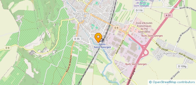 localisation de l'entreprise MONSIEUR RENE ANGIUS à NUITS-SAINT-GEORGES