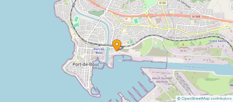 localisation de l'entreprise MONSIEUR RENE ANTOINE GRANDI à PORT-DE-BOUC