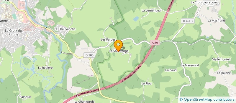 localisation de l'entreprise MONSIEUR RENE ARFEUIL à SAINT-FREJOUX
