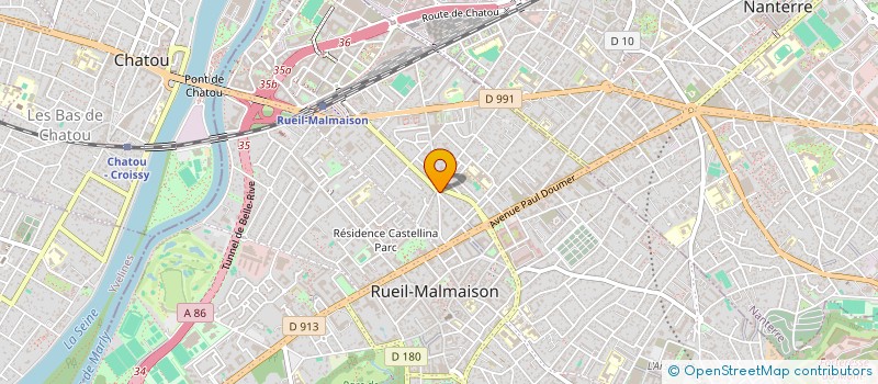localisation de l'entreprise MONSIEUR RENE ARNT à RUEIL-MALMAISON