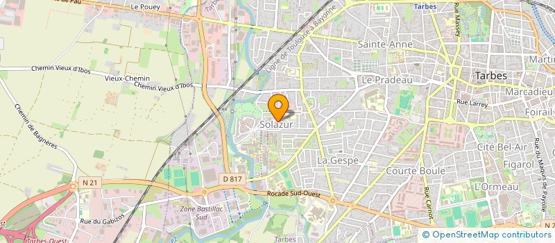 localisation de l'entreprise MONSIEUR RENE ASKALANI  TARBES