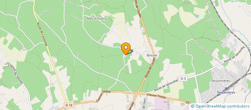 localisation de l'entreprise MONSIEUR RENE ASSIE  GAILLAC