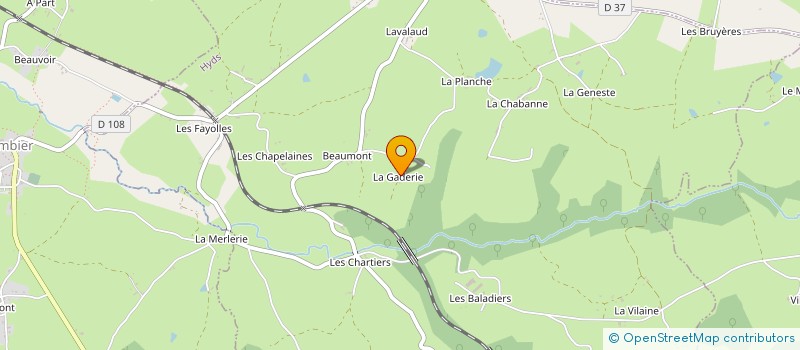 localisation de l'entreprise MONSIEUR RENE AUBAILE  HYDS