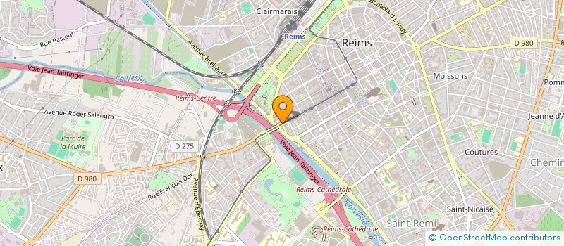 localisation de l'entreprise MONSIEUR RENE AUBERT  REIMS