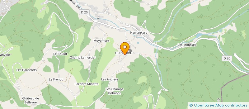 localisation de l'entreprise MONSIEUR RENE BABEL à LE VAL-D'AJOL