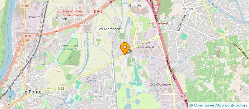 localisation de l'entreprise MONSIEUR RENE BAGNOL  VEDENE