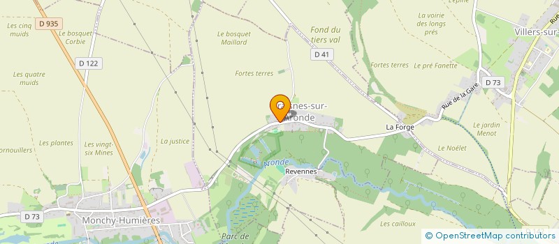 localisation de l'entreprise MONSIEUR RENE BALITOUT à BRAISNES-SUR-ARONDE