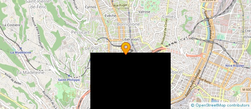 localisation de l'entreprise MONSIEUR RENE BAMBINI à NICE