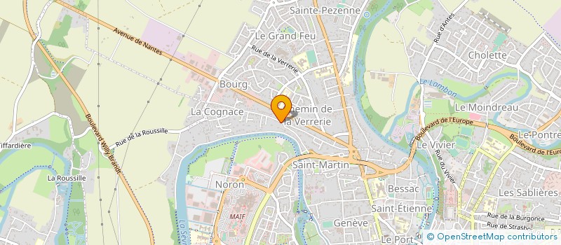 localisation de l'entreprise MONSIEUR RENE BARBAULT  NIORT
