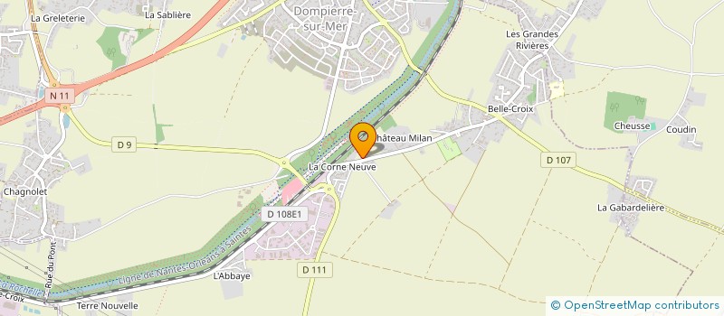 localisation de l'entreprise MONSIEUR RENE BARRIET à DOMPIERRE-SUR-MER