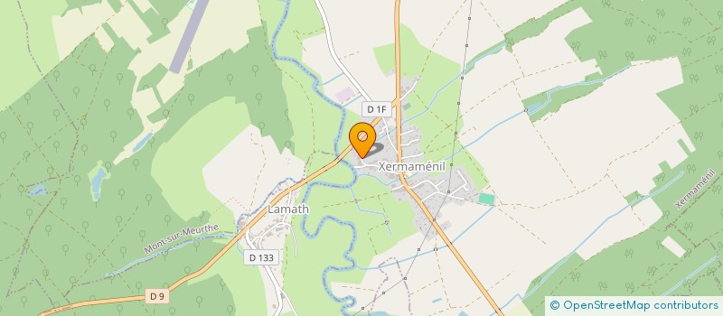 localisation de l'entreprise MONSIEUR RENE BARTHELEMY  XERMAMENIL