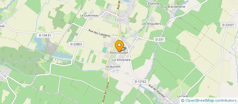 localisation de l'entreprise MONSIEUR RENE BATELIER  PRIGNAC