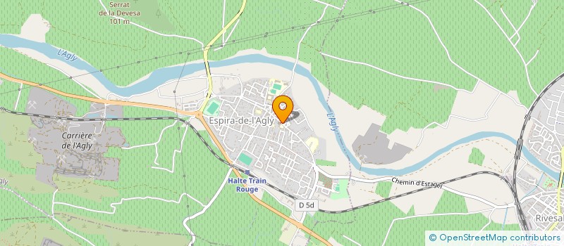 localisation de l'entreprise MONSIEUR RENE BATLLE à ESPIRA-DE-L'AGLY