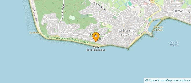localisation de l'entreprise MONSIEUR RENE BAURUEL à LA TRANCHE-SUR-MER